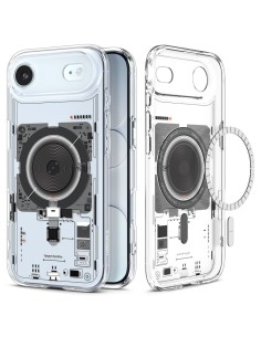 
„iPhone 17 Air MagSafe Ultra Hybrid Neo One“ dėklas – permatomas
