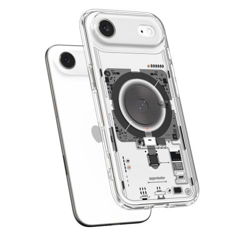 
„iPhone 17 Air MagSafe Ultra Hybrid Neo One“ dėklas – permatomas
