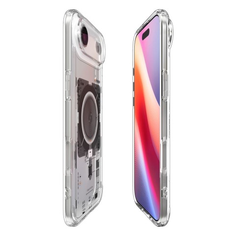 
„iPhone 17 Air MagSafe Ultra Hybrid Neo One“ dėklas – permatomas
