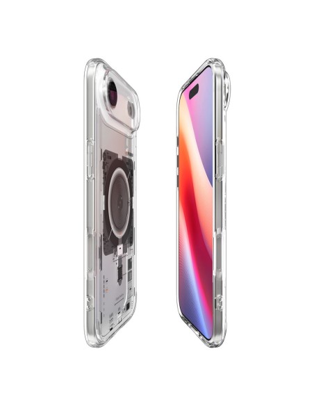 
„iPhone 17 Air MagSafe Ultra Hybrid Neo One“ dėklas – permatomas
