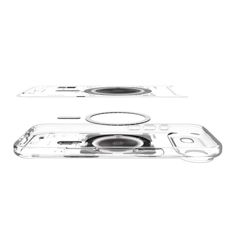 
„iPhone 17 Air MagSafe Ultra Hybrid Neo One“ dėklas – permatomas
