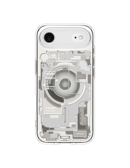 
„iPhone 17 Air MagSafe Ultra Hybrid Zero One“ dėklas – titano spalvos
