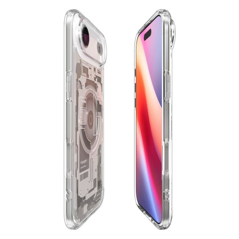 
„iPhone 17 Air MagSafe Ultra Hybrid Zero One“ dėklas – titano spalvos
