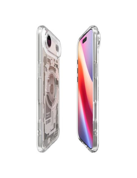 
„iPhone 17 Air MagSafe Ultra Hybrid Zero One“ dėklas – titano spalvos

