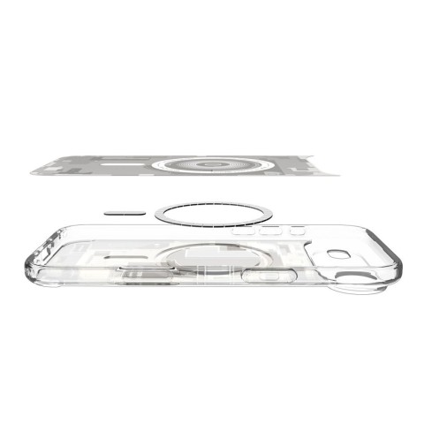 
„iPhone 17 Air MagSafe Ultra Hybrid Zero One“ dėklas – titano spalvos
