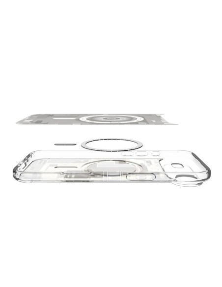 
„iPhone 17 Air MagSafe Ultra Hybrid Zero One“ dėklas – titano spalvos
