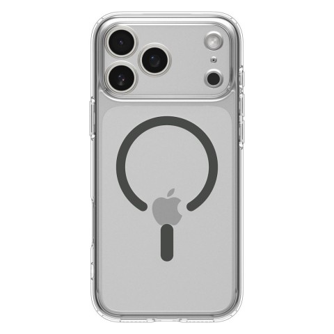 
„iPhone 17 Pro Ultra Hybrid MagSafe“ dėklas – permatomas pilkas
