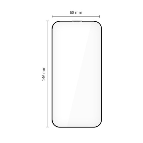 
Grūdintas stiklas iPhone 17 su „Quick Set+“ aplikatoriumi, juodas - 2 vnt.
