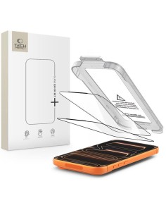 
Grūdintas stiklas iPhone 17 Pro Max su „Quick Set+“ aplikatoriumi, juodas - 2 vnt.
