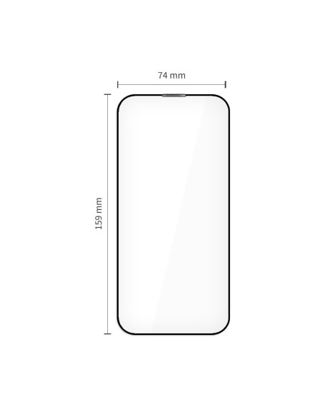 
Grūdintas stiklas iPhone 17 Pro Max su „Quick Set+“ aplikatoriumi, juodas - 2 vnt.
