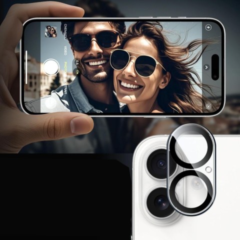 
„iPhone 17 Cam Fit+“ kameros objektyvo dangtelis – skaidrus
