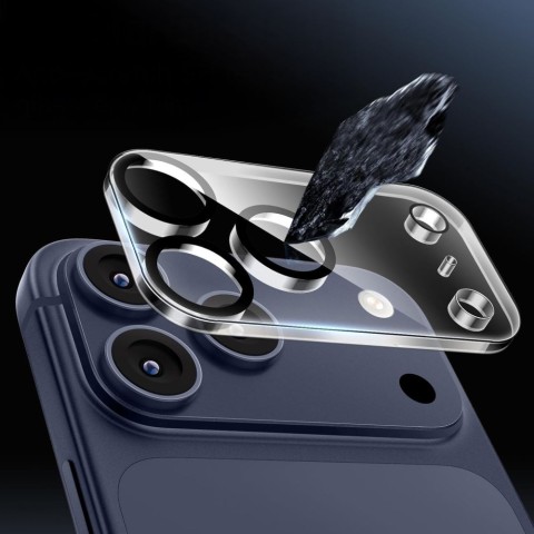 
„iPhone 17 Pro Cam Fit+“ kameros objektyvo dangtelis – skaidrus
