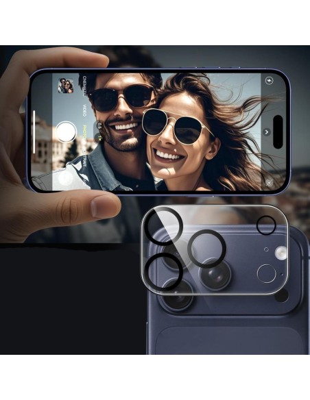
„iPhone 17 Pro Cam Fit+“ kameros objektyvo dangtelis – skaidrus
