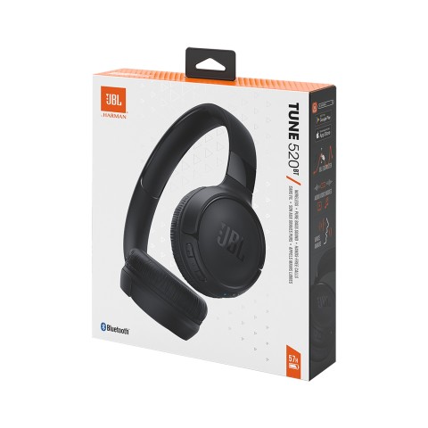 
JBL Tune 520BT belaidės „Bluetooth“ ausinės, juodos
