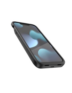 
„iPhone 12 mini / 13 mini“ dėklas su 4700 mAh „PowerCase“ išorine baterija – juodas
