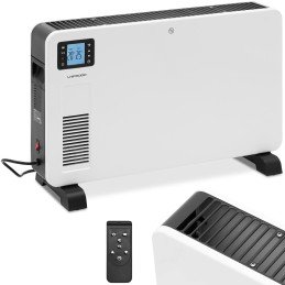 Elektrinis konvektorinis šildytuvas su nuotoliniu valdymu iki 25 m2 LCD 2300 W