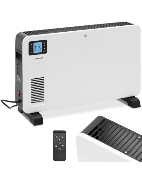 Elektrinis konvektorinis šildytuvas su nuotoliniu valdymu iki 25 m2 LCD 2300 W