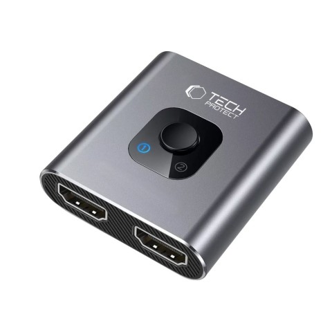 
ŠAKOTOJO adapteris 2in1 HDMI 4K 60HZ - pilkas

