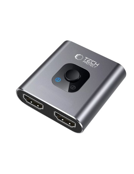 
ŠAKOTOJO adapteris 2in1 HDMI 4K 60HZ - pilkas
