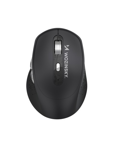 
Belaidė ergonomiška pelė, 6 mygtukai, „Bluetooth“, 1600 DPI - juoda
