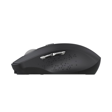 
Belaidė ergonomiška pelė, 6 mygtukai, „Bluetooth“, 1600 DPI - juoda
