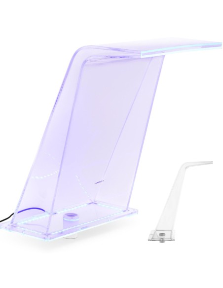 Krioklio snapelis su LED apšvietimu 45 cm, vandens srautas 395 mm Krioklio snapelis su LED apšvietimu 45 cm, vandens srautas 395 mm