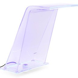 Krioklio snapelis su LED apšvietimu 45 cm, vandens srautas 395 mm