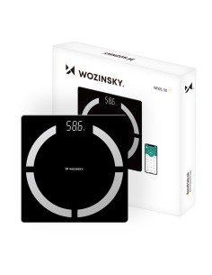 
Išmaniosios analitinės vonios svarstyklės su „Bluetooth“ 180 kg – juodos
