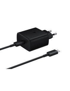 
„Samsung EP-TA845EWE“ sieninis įkroviklis su USB-C laidu, 45 W, 1,8 m, juodas
