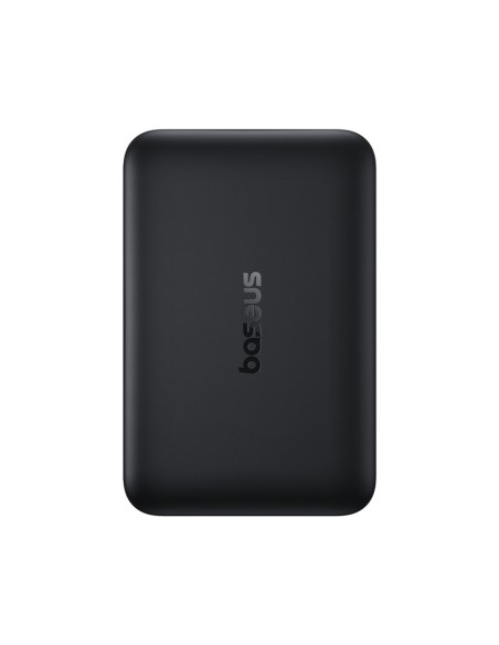 
„EnerFill FM11 Ultra-Mini MagSafe“ išorinė baterija, 10000 mAh, 22,5 W, su USB-C laidu – juoda
