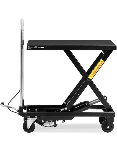 Žirklinis stalo vežimėlis transportiniam kėlimui 708 x 405 mm 150 kg Žirklinis stalo vežimėlis transportiniam kėlimui 708 x 405 mm 150 kg