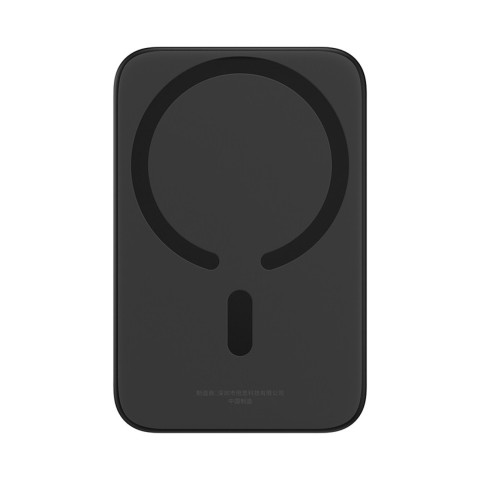 
6000mAh 20W indukcinis išorinis akumuliatorius su USB-C laidu, magnetiniu „Mini Air“ – juodas
