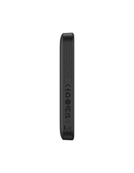 
6000mAh 20W indukcinis išorinis akumuliatorius su USB-C laidu, magnetiniu „Mini Air“ – juodas
