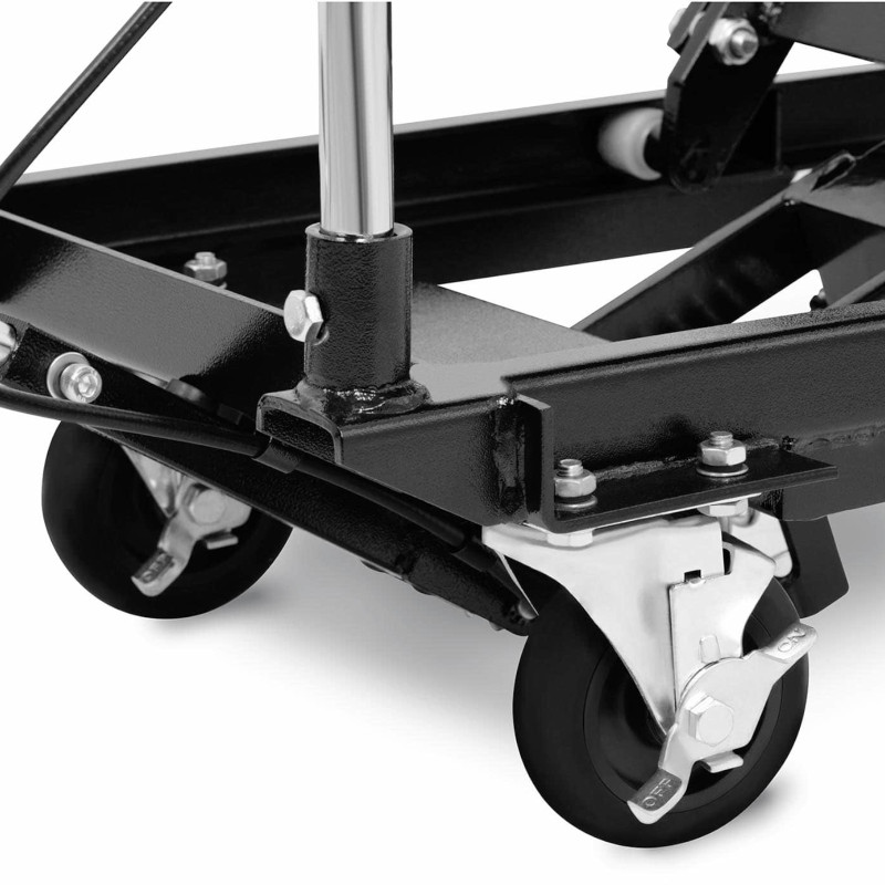 Žirklinis stalo vežimėlis transportiniam kėlimui 708 x 405 mm 150 kg