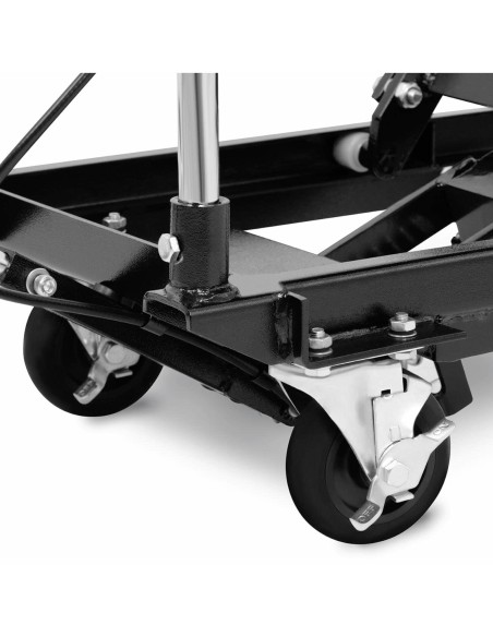Žirklinis stalo vežimėlis transportiniam kėlimui 708 x 405 mm 150 kg Žirklinis stalo vežimėlis transportiniam kėlimui 708 x 405 mm 150 kg