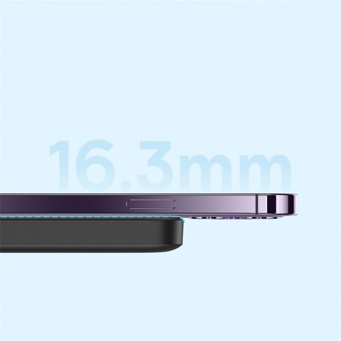 
6000mAh 20W indukcinis išorinis akumuliatorius su USB-C laidu, magnetiniu „Mini Air“ – juodas
