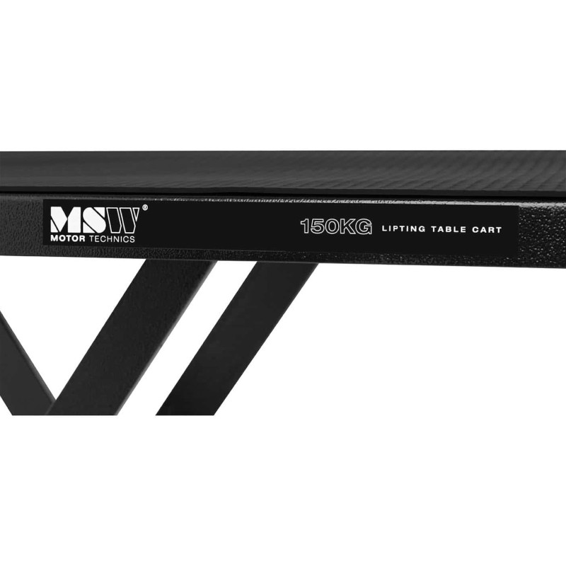 Žirklinis stalo vežimėlis transportiniam kėlimui 708 x 405 mm 150 kg