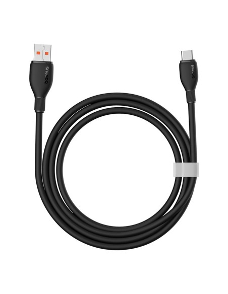 
USB-A - USB-C Pudding serijos 100W 2m kabelis - juodas
