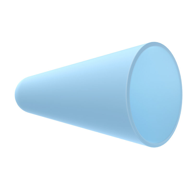 Silikoniniai rašiklio antgaliai balta mėlyna rožinė vidutinė 12vnt.