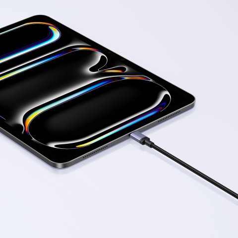 
USB-C PD 100W 5A 3m kabelis – juodas
