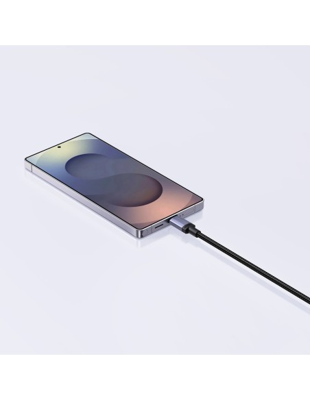 
USB-C PD 100W 5A 3m kabelis – juodas
