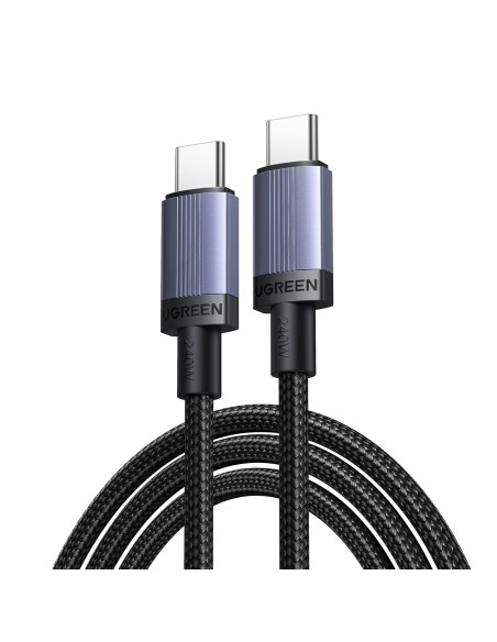 
USB-C PD 240W 1m kabelis – juodas
