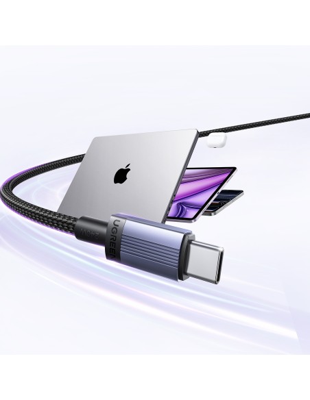 
USB-C PD 240W 1m kabelis – juodas
