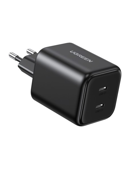 
USB-C GaN 45W sieninis įkroviklis – juodas
