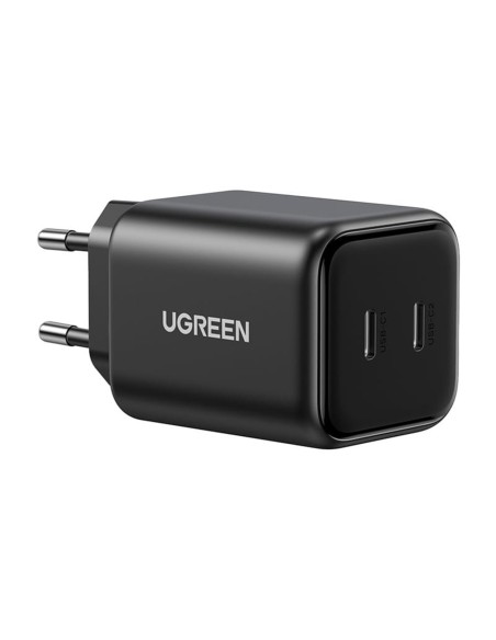 
USB-C GaN 45W sieninis įkroviklis – juodas
