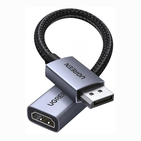 
DisplayPort į HDMI 4K 30Hz vienpusis adapteris – juodas
