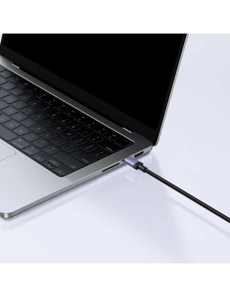 
USB-C PD laidas greitam įkrovimui 100 W 0,5 m - juodas
