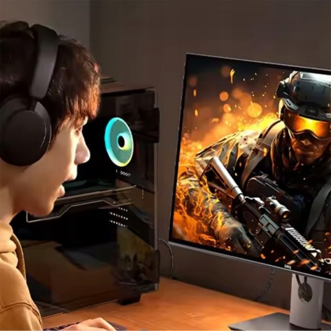 
HDMI 4K garso ir vaizdo kabelis, 5 m, juodas
