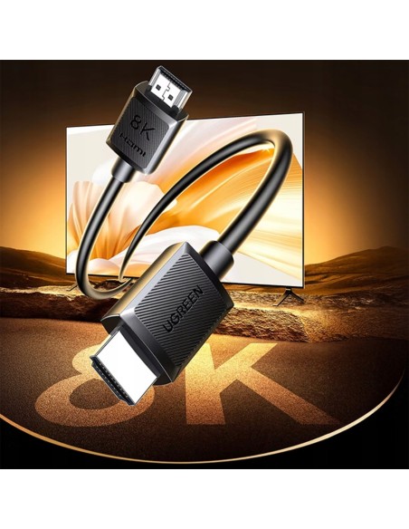 
HDMI 8K garso ir vaizdo kabelis, 10 m, juodas

