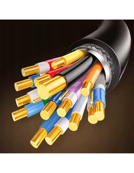 
HDMI 8K garso ir vaizdo kabelis, 10 m, juodas
